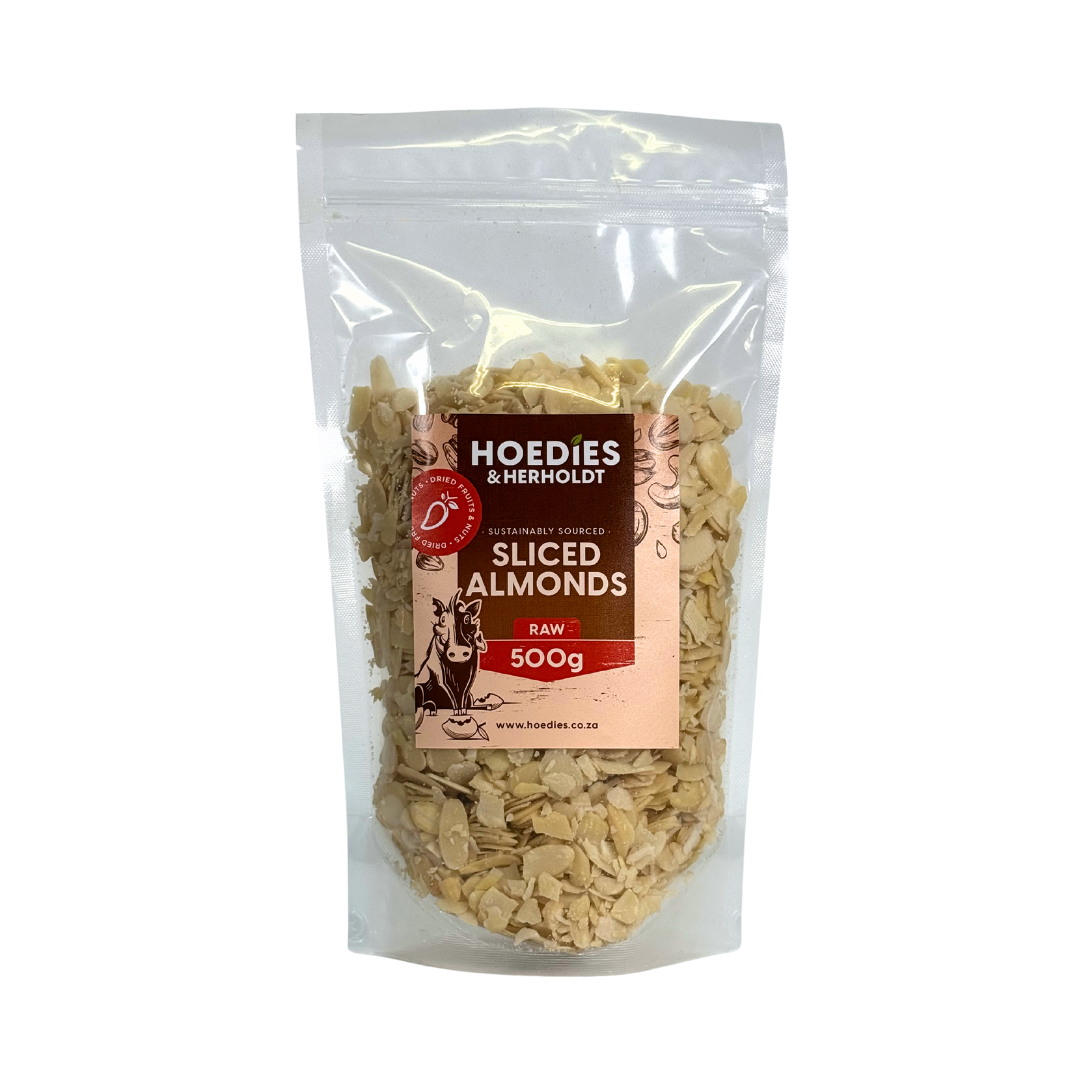 Sliced Almonds Raw 500g